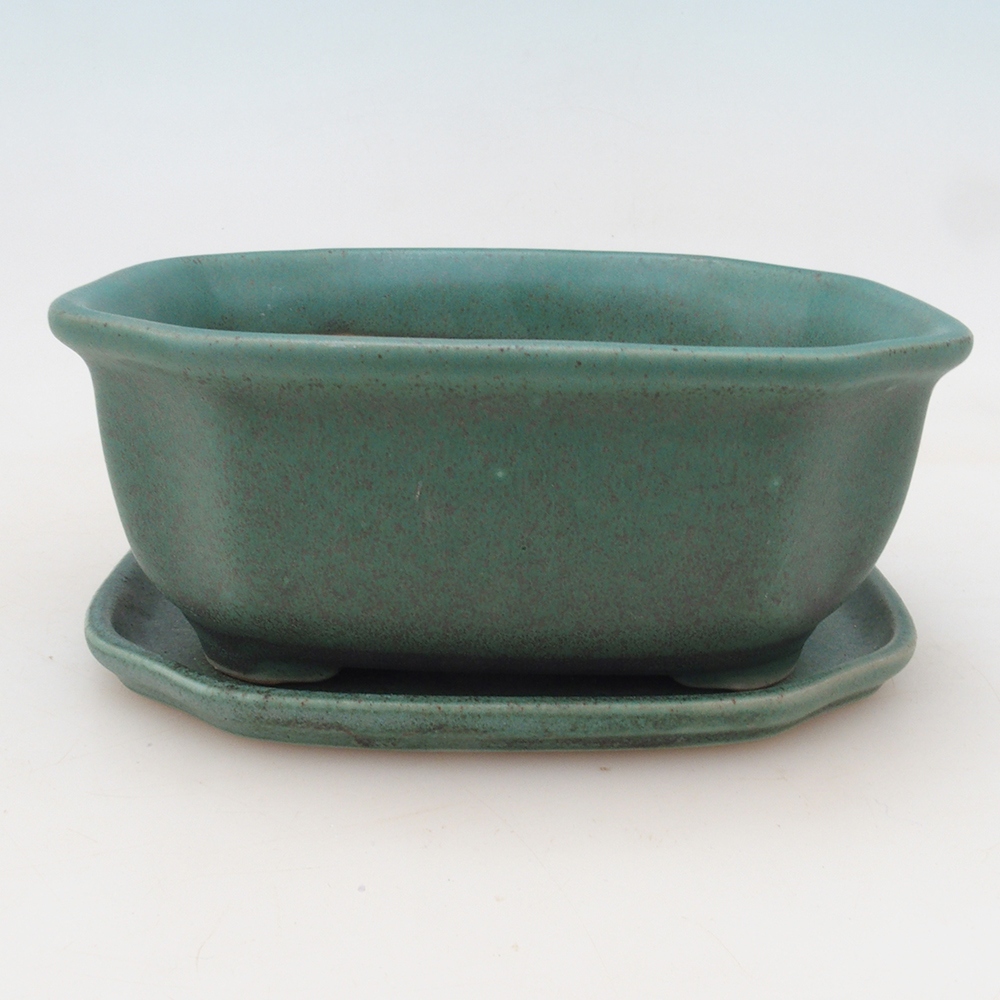 Bonsai-Schale + Untertasse H32 – 13 x 10 x 5,5 cm