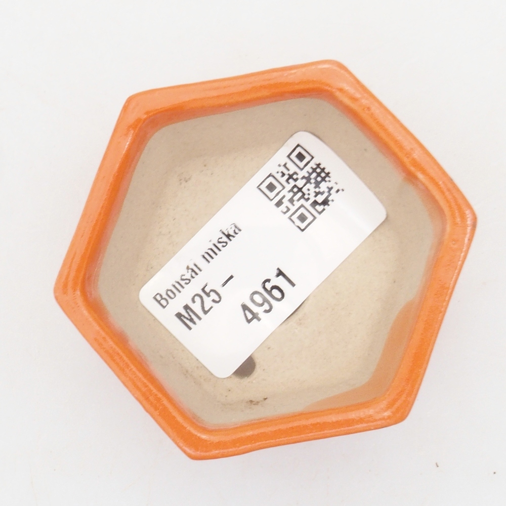 Mini aus Keramik, 6 x 5 x 2,5 cm, orange