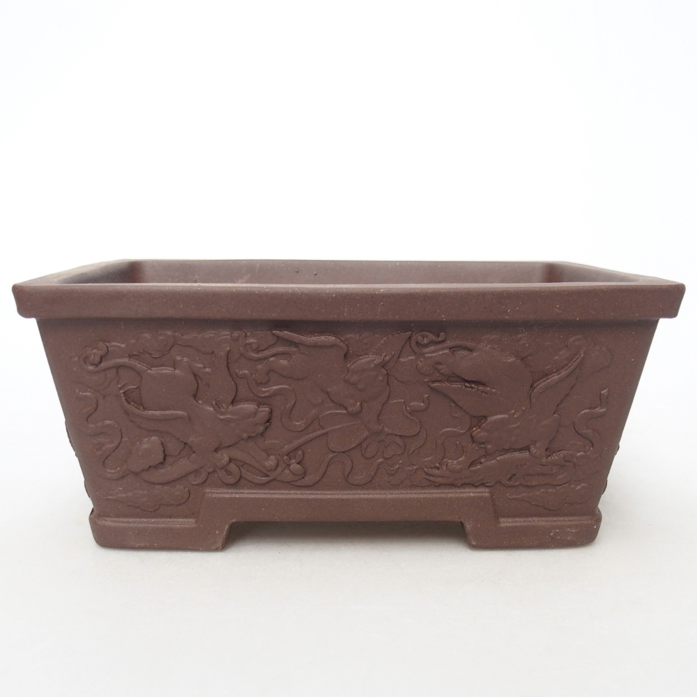Schale 15,5 x 11,5 x 6,5 cm braun