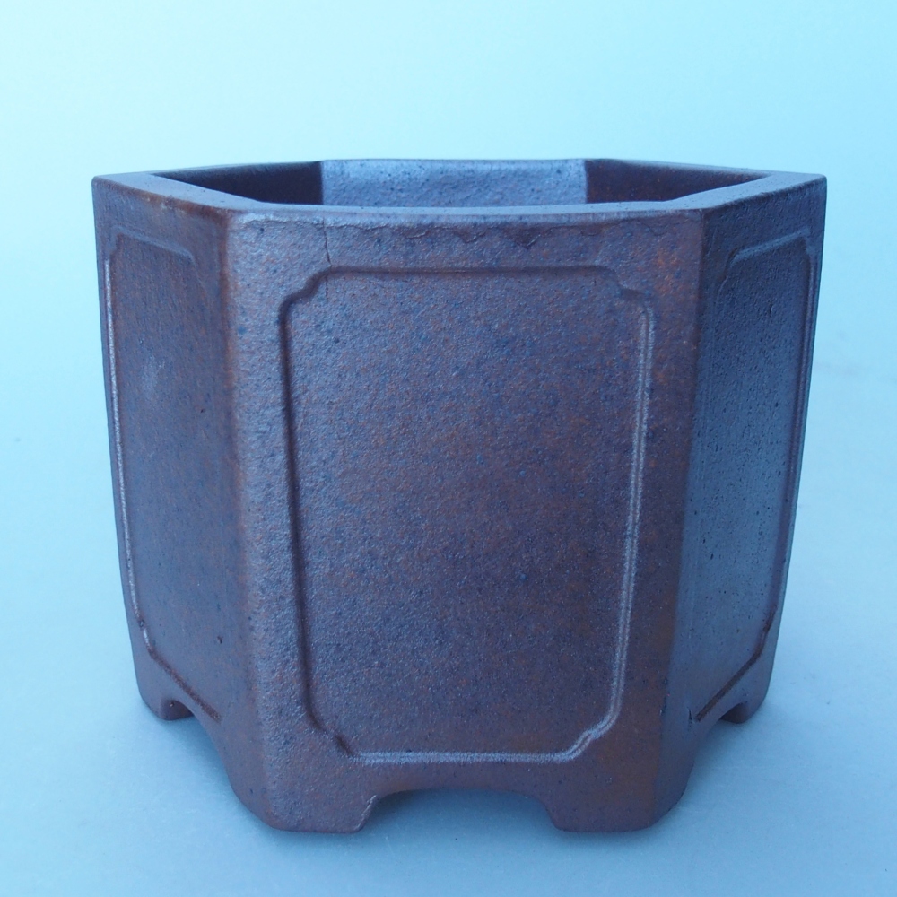 Schale 11,5 x 10,5 x 8,5 cm braun