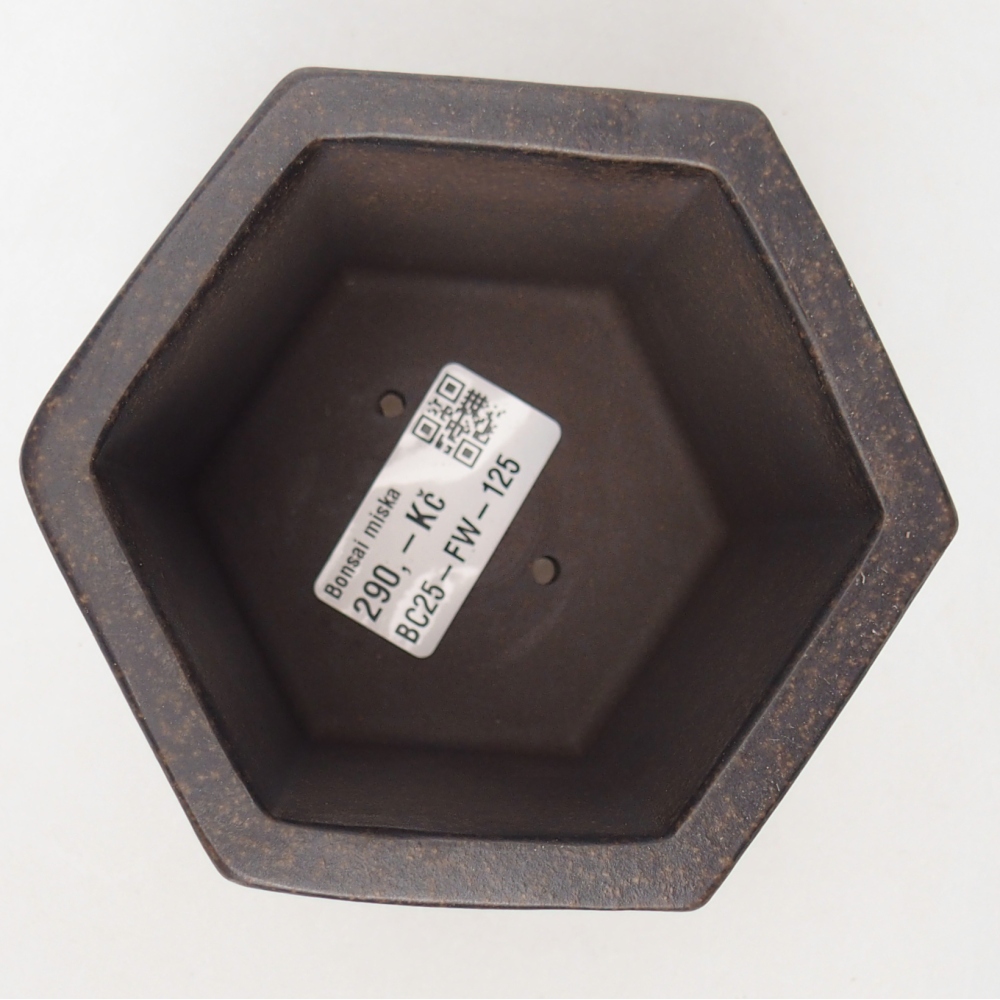 Schale 10 x 9 x 9,5 cm braun ocker