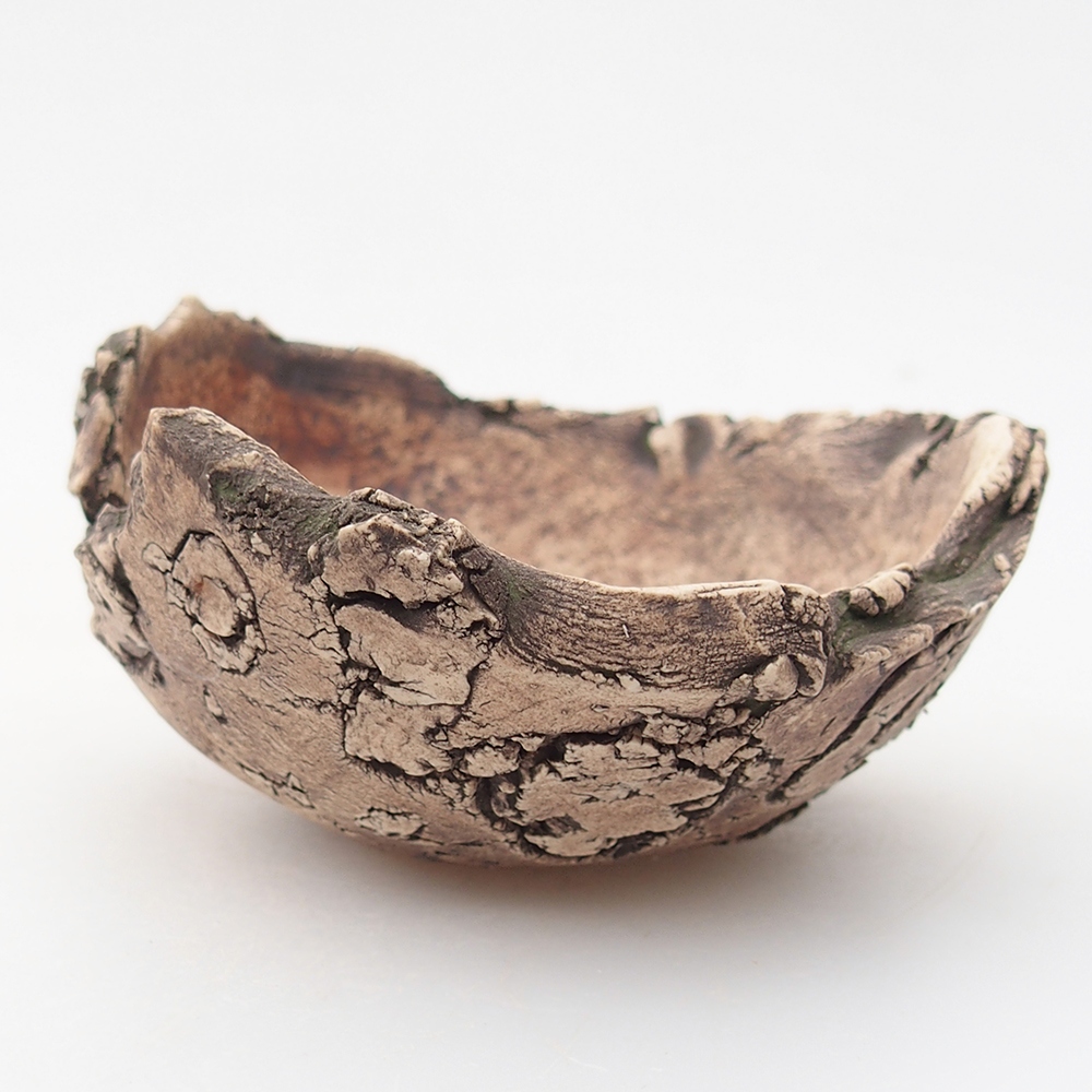 Keramikschale 9 x 9 x 5,5 cm , Farbe grün