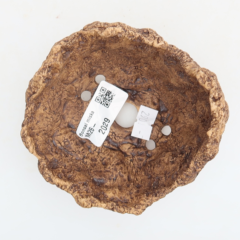 Keramikschale 10 x 9,5 x 8 cm , Farbe braun