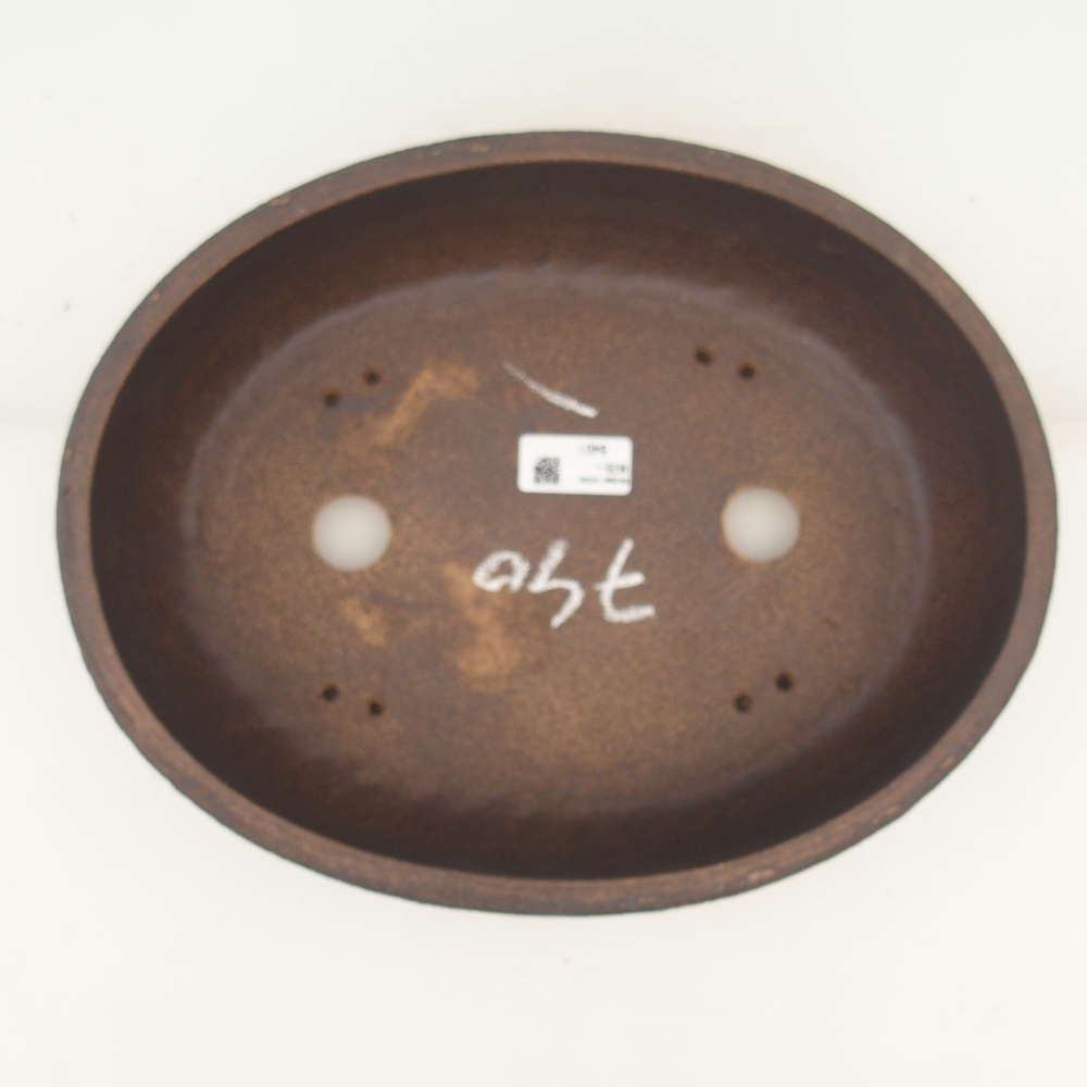 Bonsaischale 32,5 x 25,5 x 8,5 cm , Farbe braun