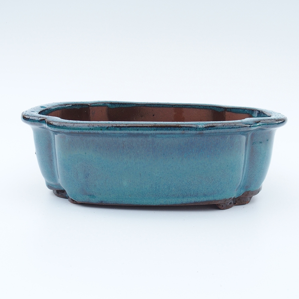 Schale 26 x 20 x 8,5 cm blau-grün