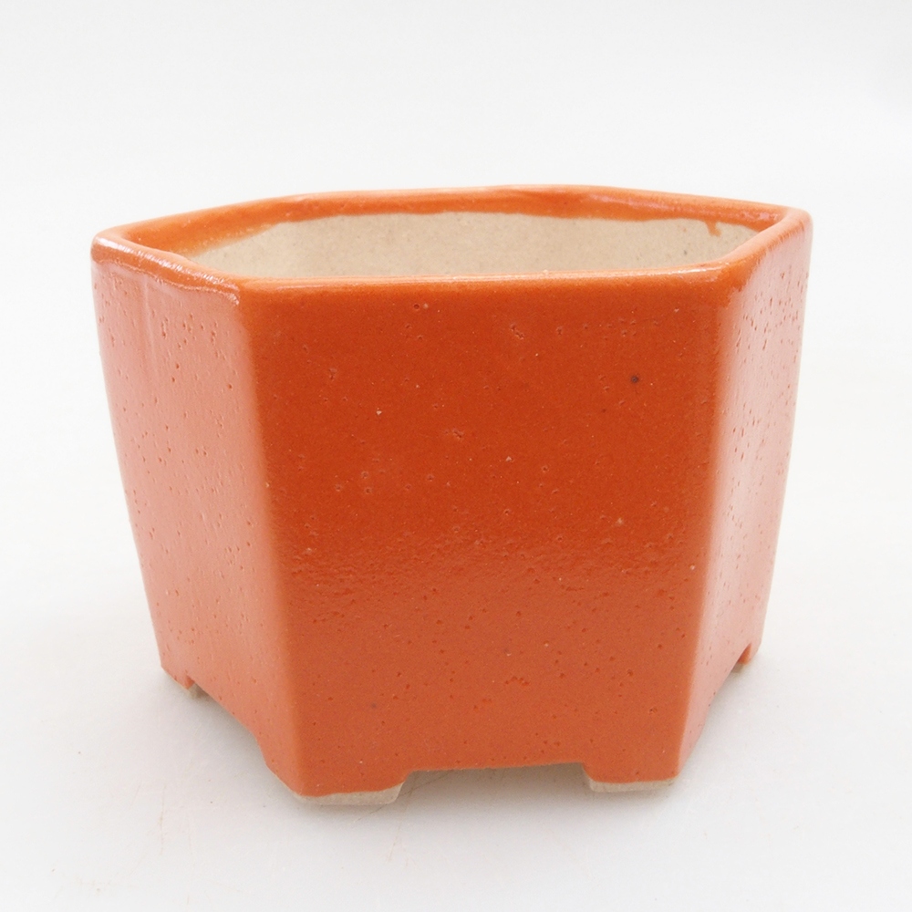Mini aus Keramik, 6,5 x 6 x 4,5 cm, orange