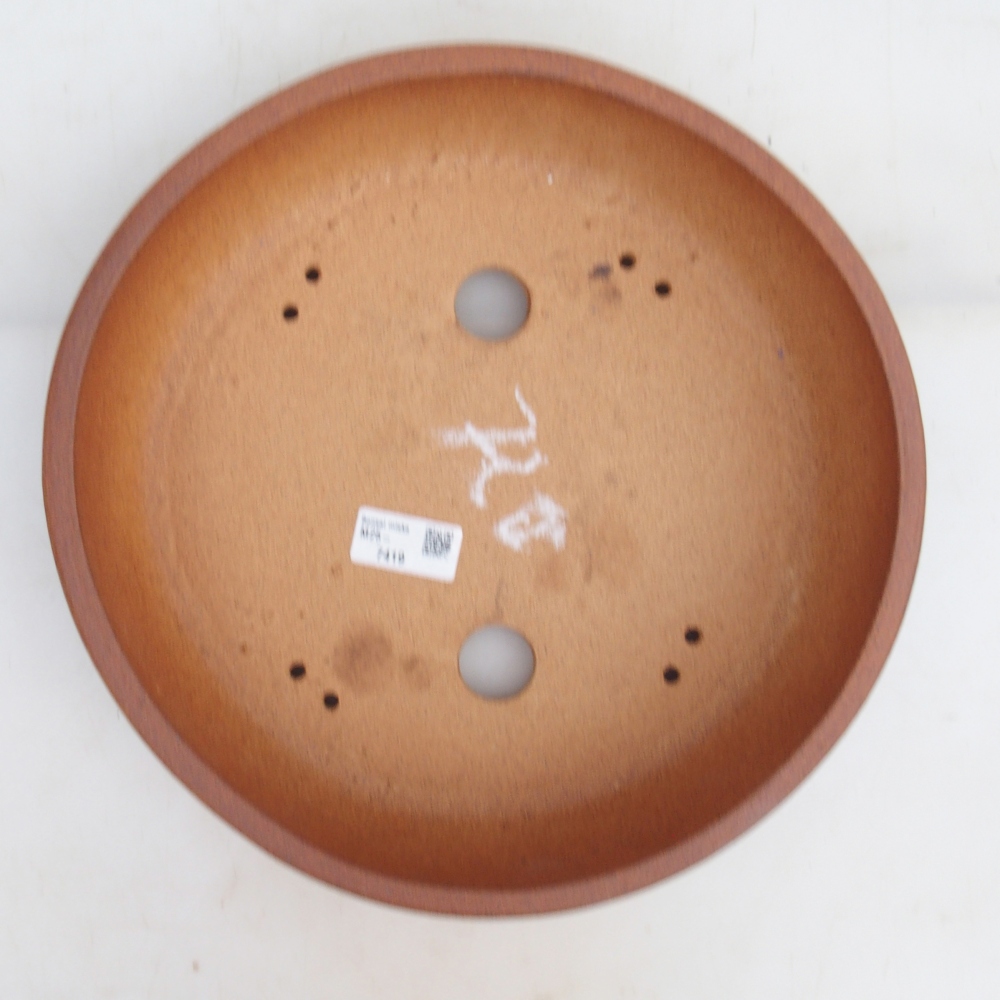 Bonsaischale 30 x 30 x 7,5 cm , Farbe braun