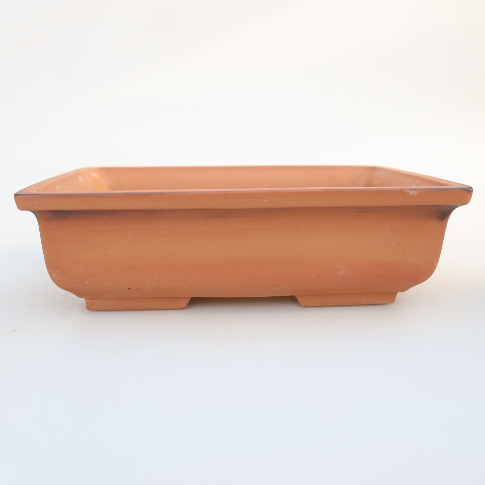 Keramikschale  24,5 x 19 x 7 cm, Farbe: Ziegelrot