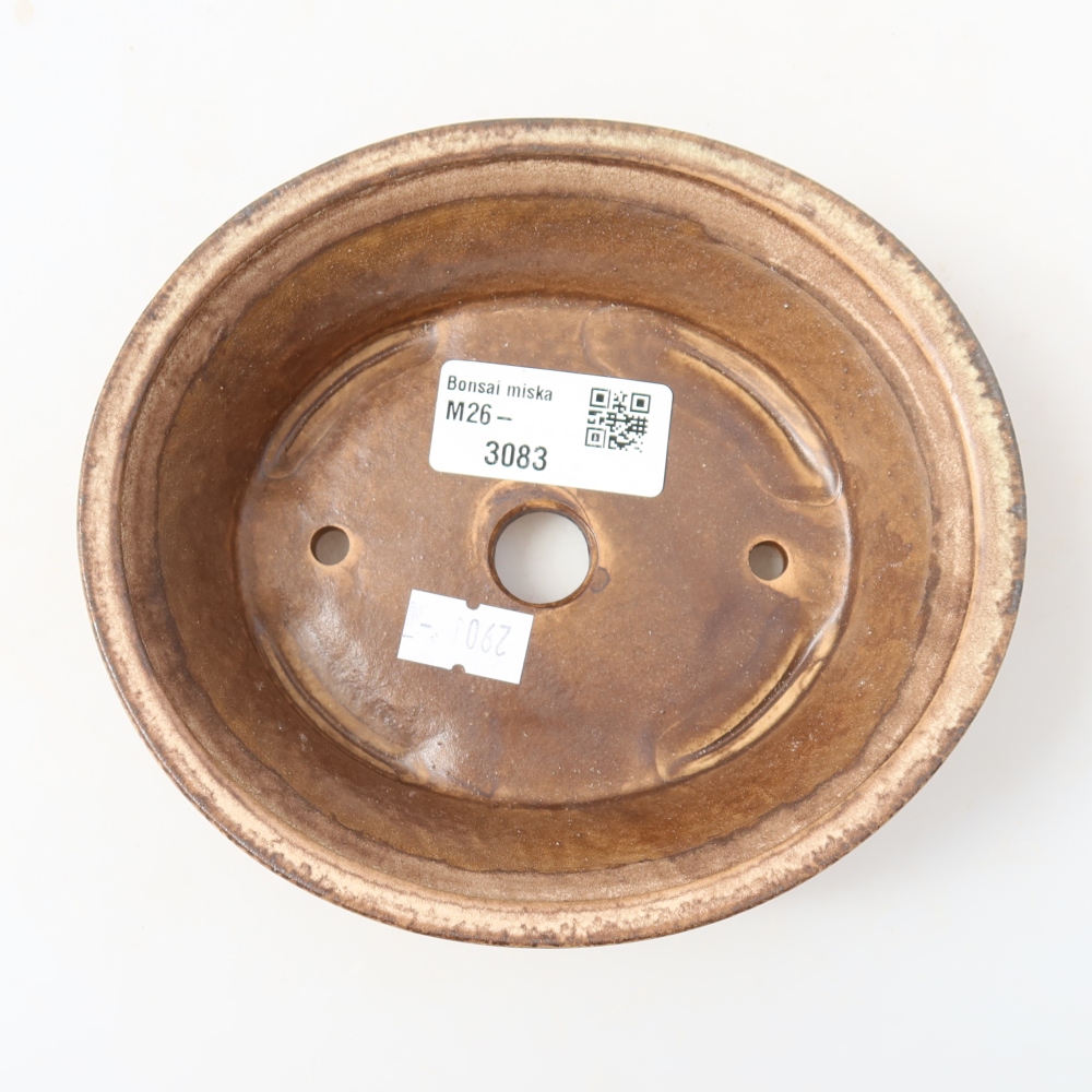 Keramik-Bonsai-Schale 14,5 x 13 x 4 cm, Farbe: Rosa