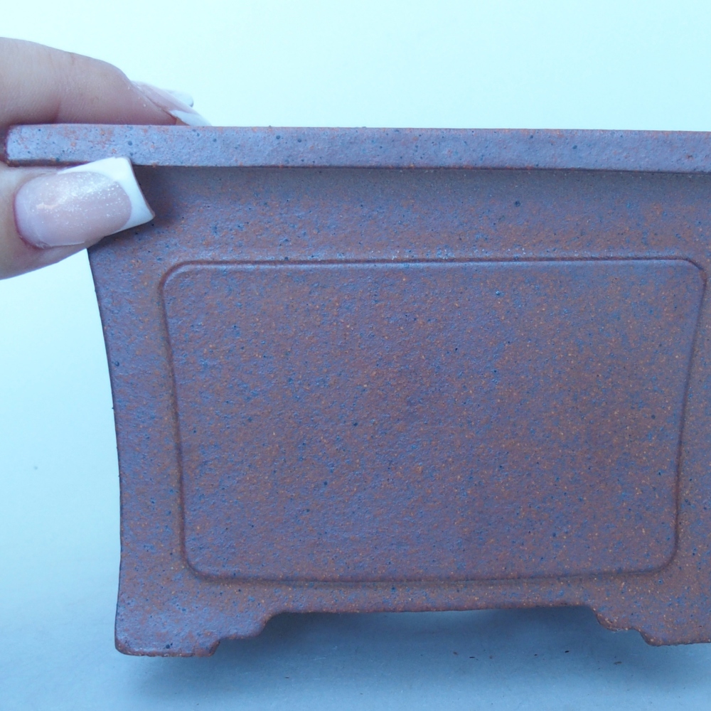 Schale 13,5 x 13,5 x 8,5 cm braun