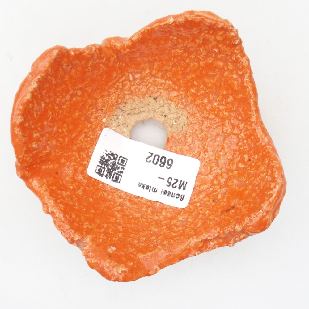 Keramikschale 9 x 8,5 x 4 cm , Farbe orange
