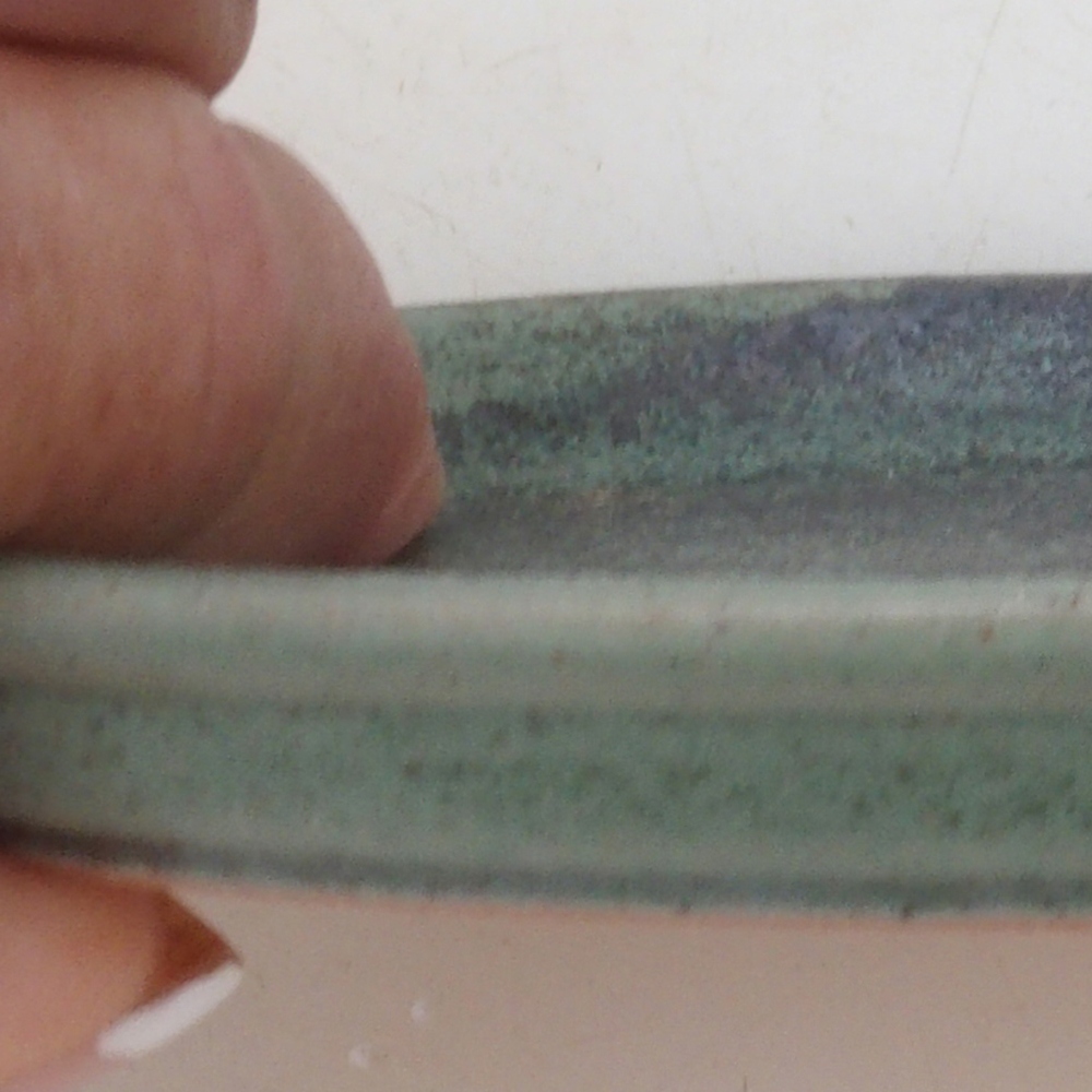 Keramikschale H04 – 10,5 x 8 x 1 cm – grün
