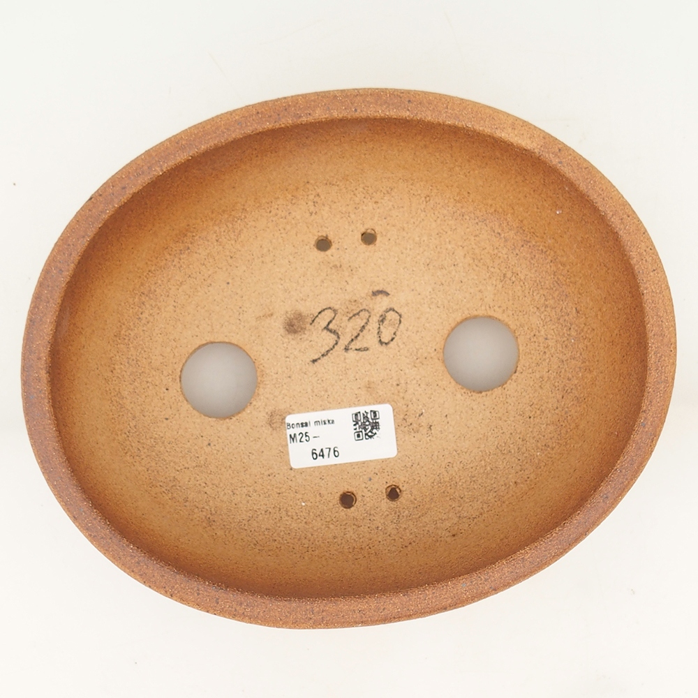 Bonsaischale 21 x 17 x 8 cm , Farbe braun