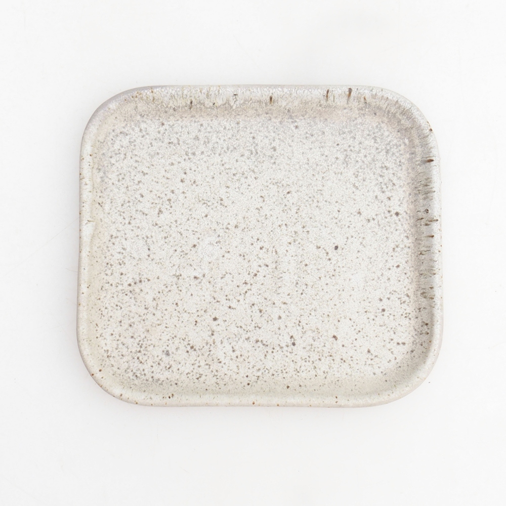 Bonsaischale + Untertasse H38 - 12 x 10,5 x 5 cm - beige