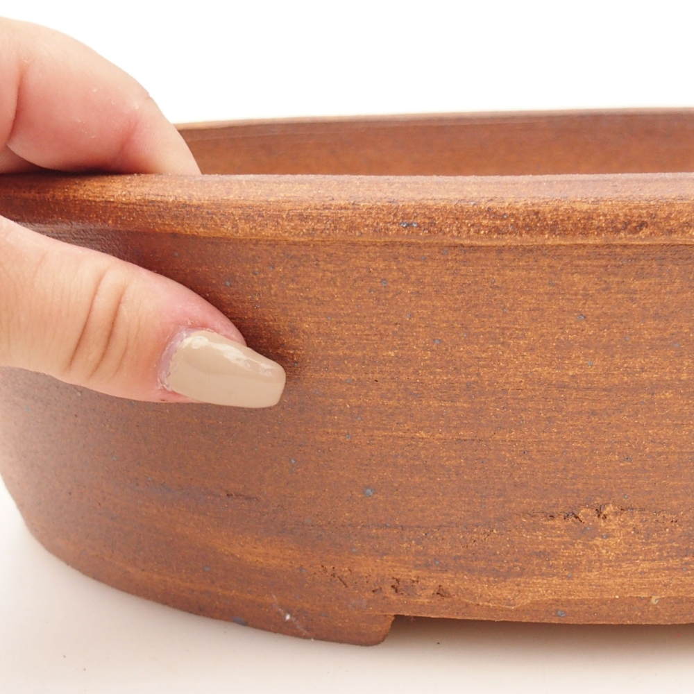 Bonsaischale 32,5 x 26 x 9 cm , Farbe braun