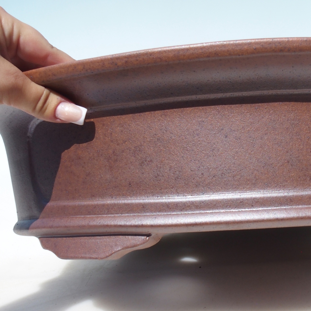 Schale 48 x 36 x 12 cm braun - NUR PERSÖNLICHE ABHOLUNG ODER PALLETTENVERKEHR