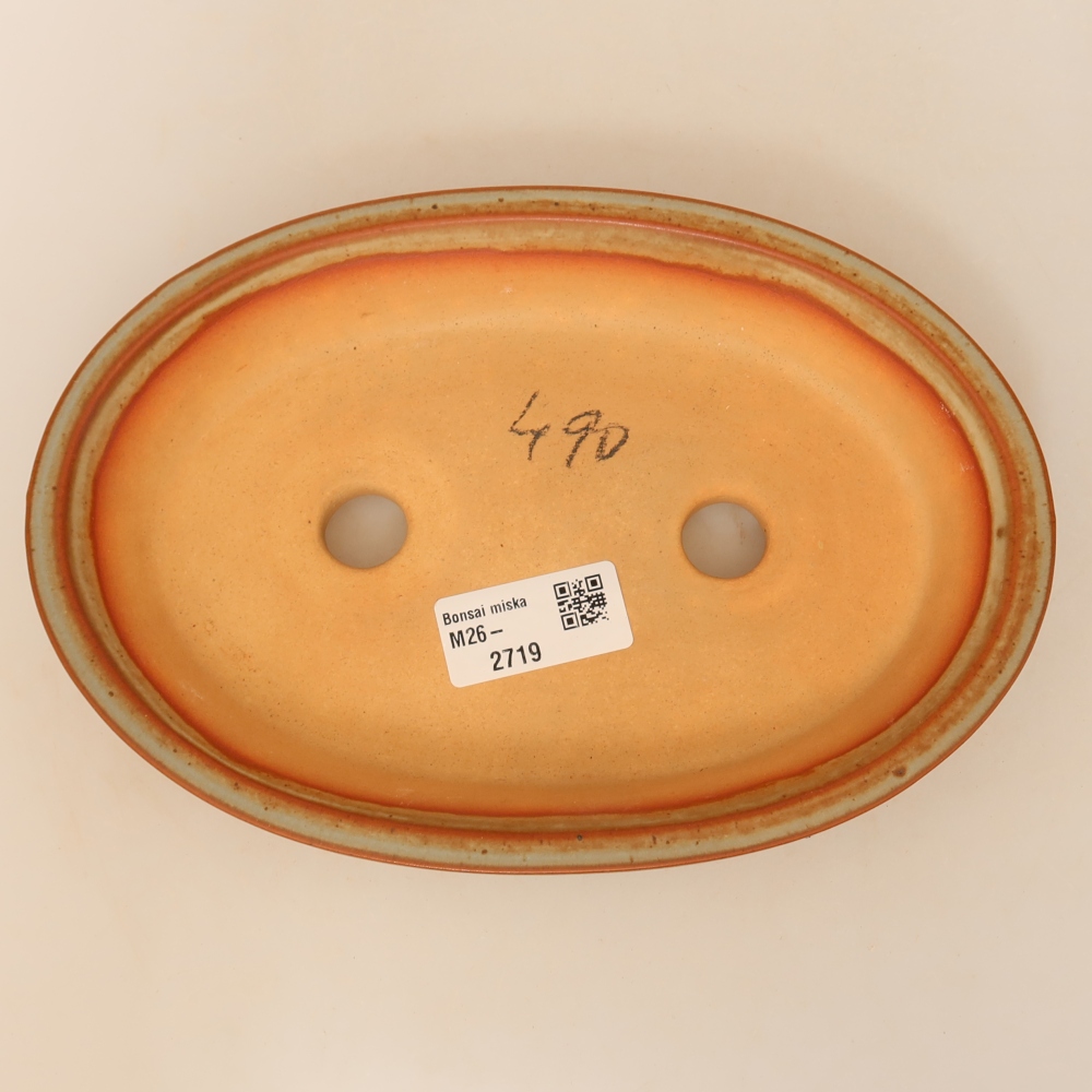Keramikschale  21 x 14,5 x 3,5 cm, Farbe: Beige