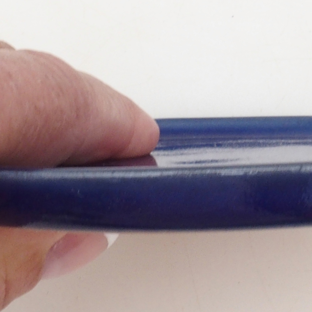 Bonsai-Schale rund D6-M – 11 x 11 x 1 cm – blau