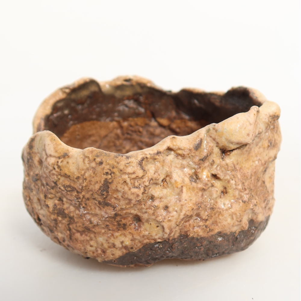 Keramikschale  7,5 x 6,5 x 5 cm, Farbe: braun