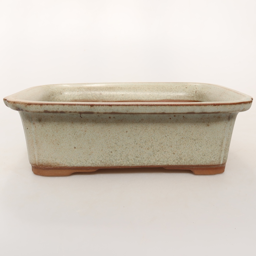 Keramikschale  20 x 15,5 x 6 cm , Farbe: beige