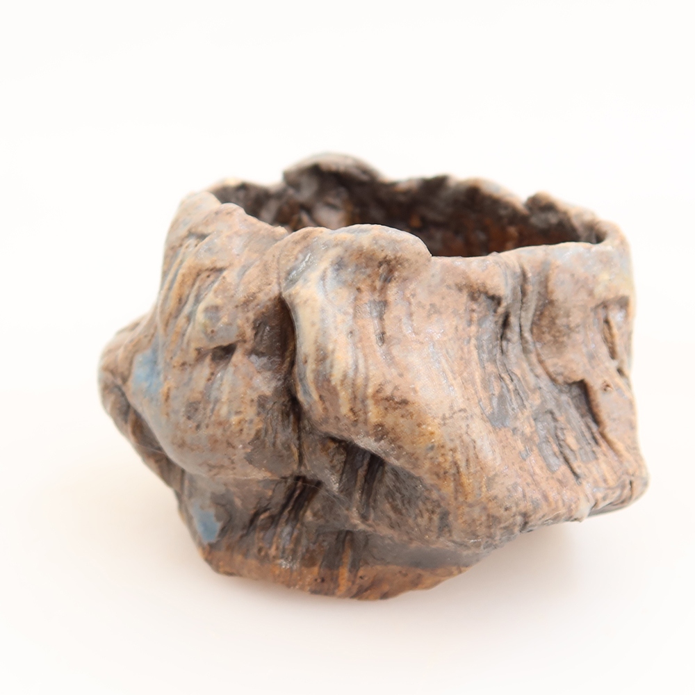 Keramikschale  5 x 5 x 5,5 cm, Farbe: Blau