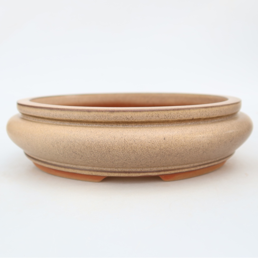 Keramikschale  23 x 23 x 7 cm, Farbe: Beige