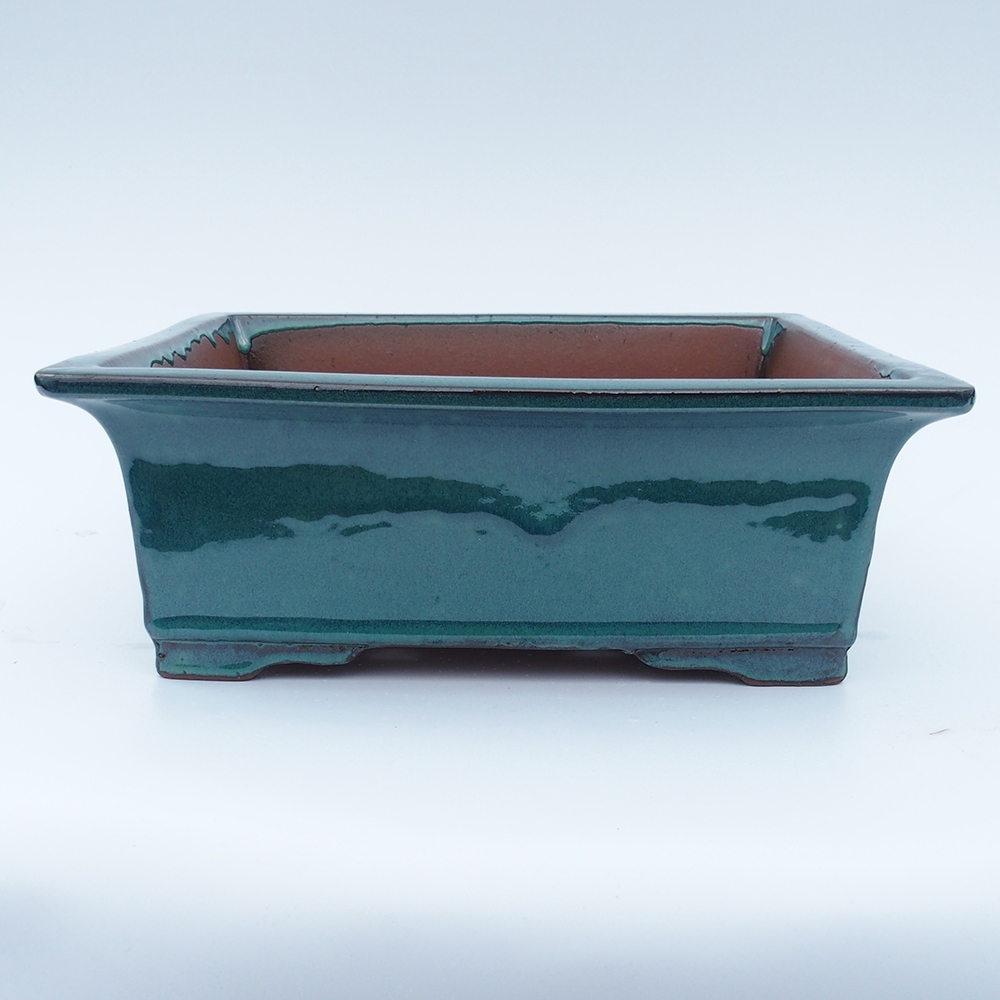 Schale 33,5 x 27,5 x 12,5 cm blau-grün