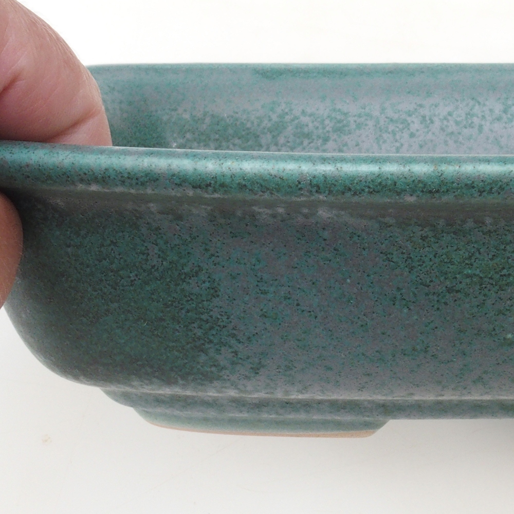 Bonsai-Schale H08 – 25 x 19,5 x 6 cm – grün