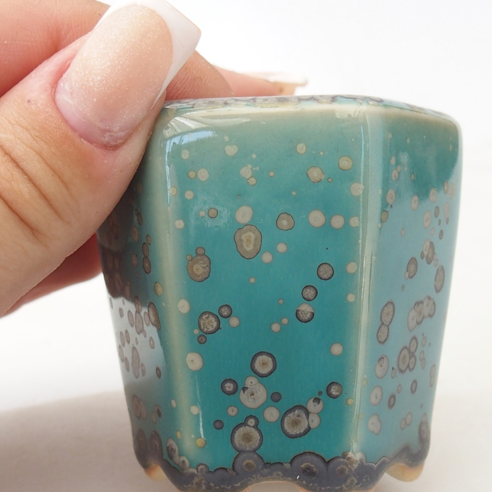 Schale 5,5 x 5 x 5,5 cm Farbe blau