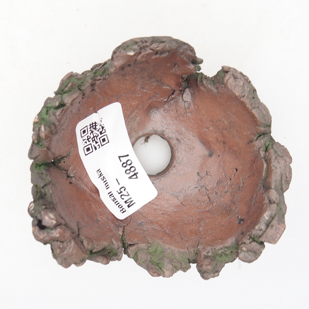 Keramikschale 8 x 7,5 x 4,5 cm, Farbe grün