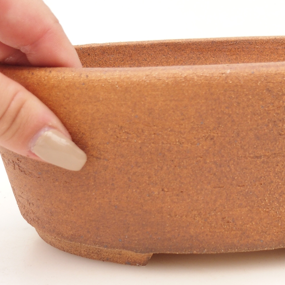 Bonsaischale 21 x 17 x 8 cm , Farbe braun