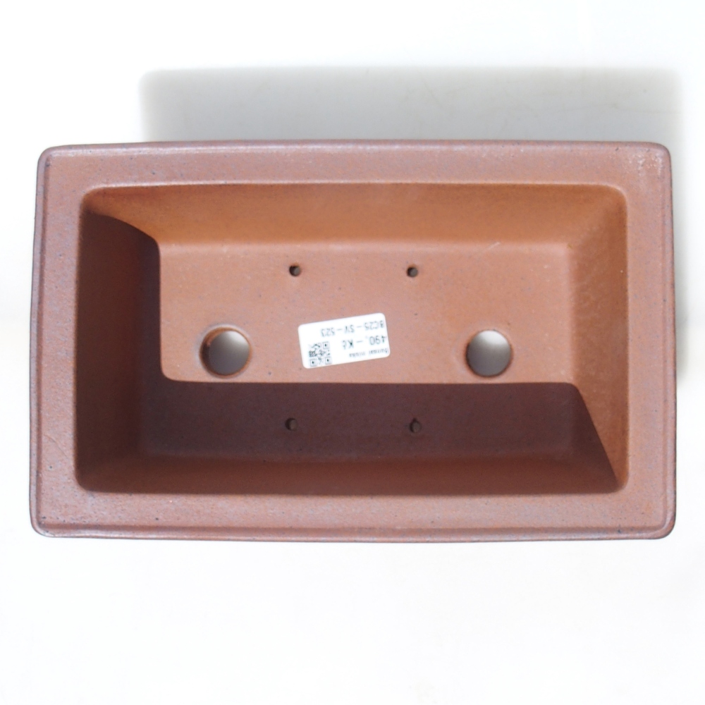 Schale 26 x 16,5 x 10 cm braun