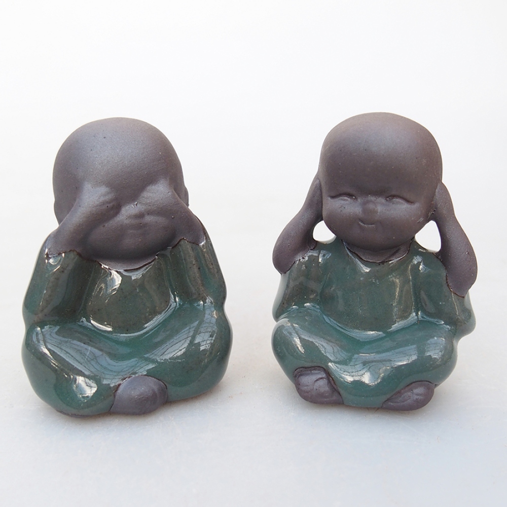 Ceramic figurine 4 Stück