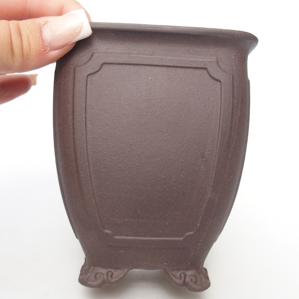 Schale 9 x 9 x 11 cm braun