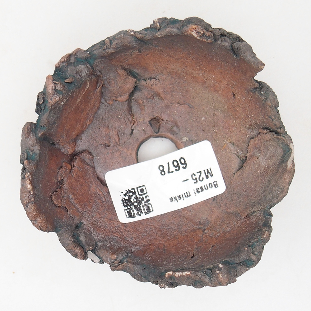 Keramikschale 8,5 x 8 x 4,5 cm , Farbe grün