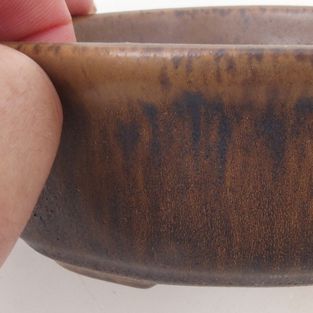 Bonsai-Schale H05 – 11 x 8 x 4 cm – braun