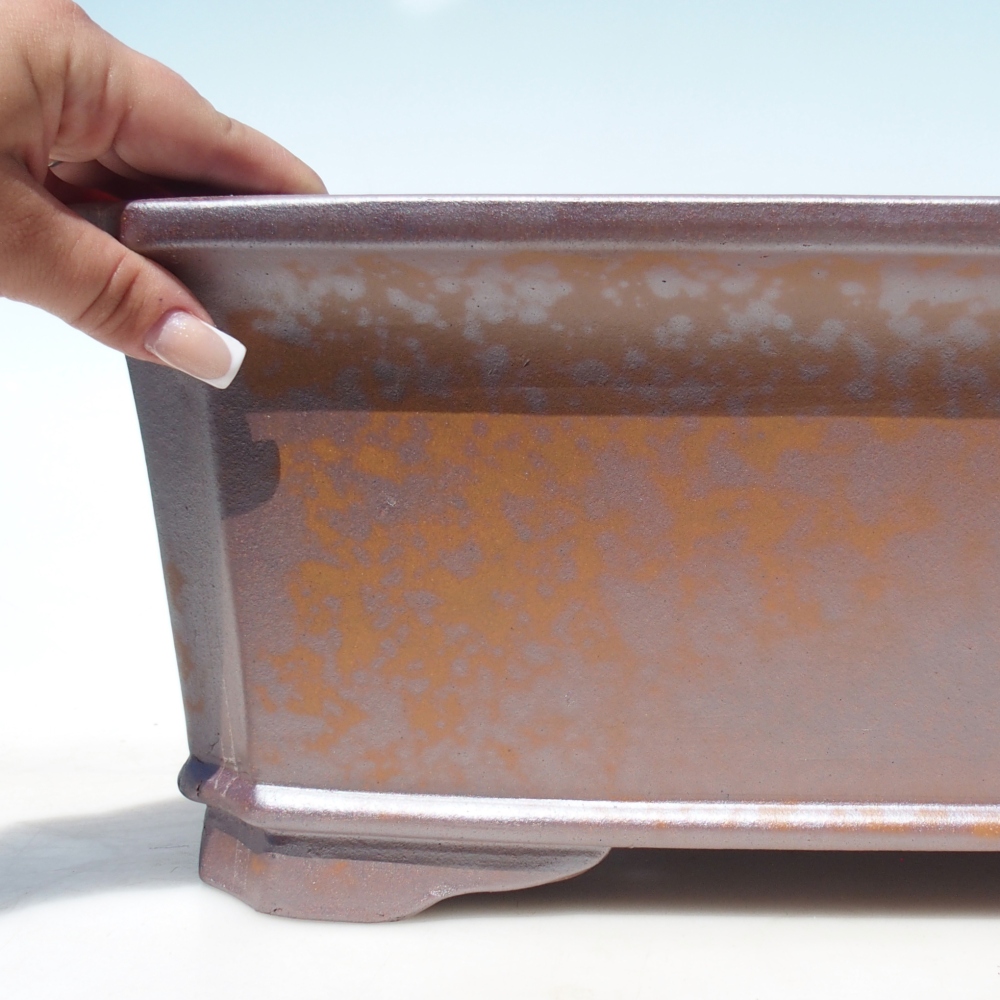 Schale 42 x 29,5 x 16 cm braun - NUR PERSÖNLICHE ABHOLUNG ODER PALLETTENVERKEHR
