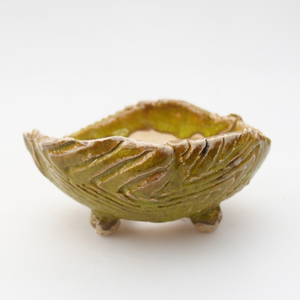 Keramikschale 9 x 8,5 x 5 cm , gelb