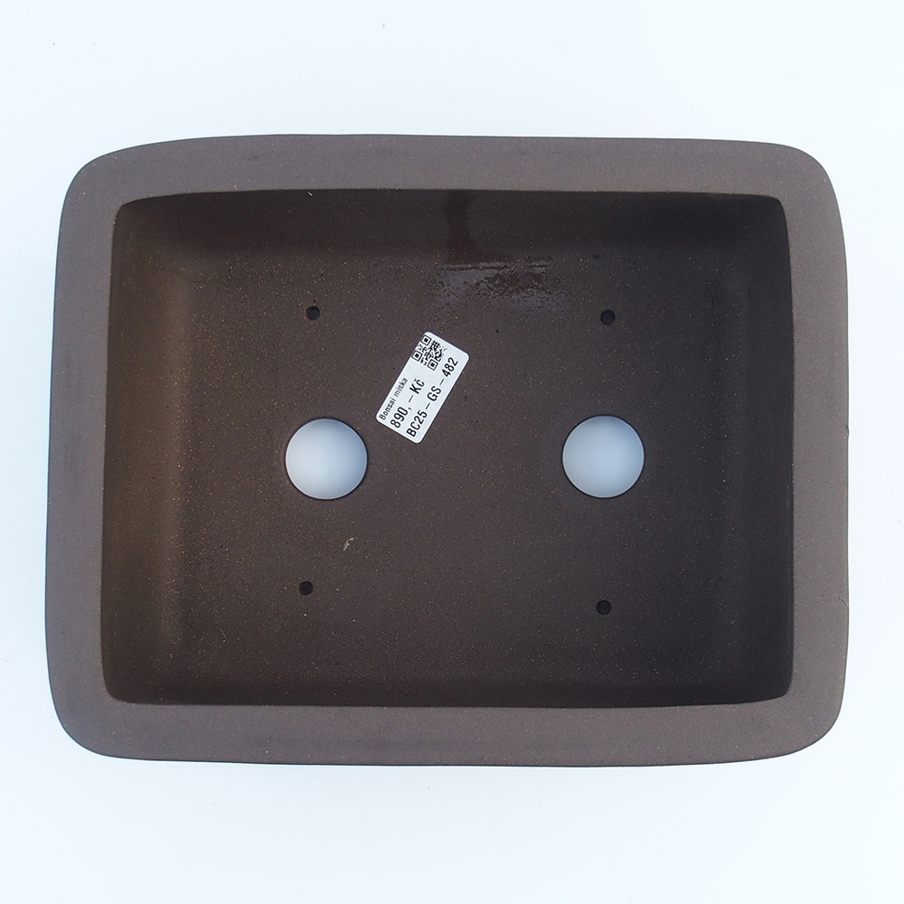 Schale 26 x 20 x 11 cm braun