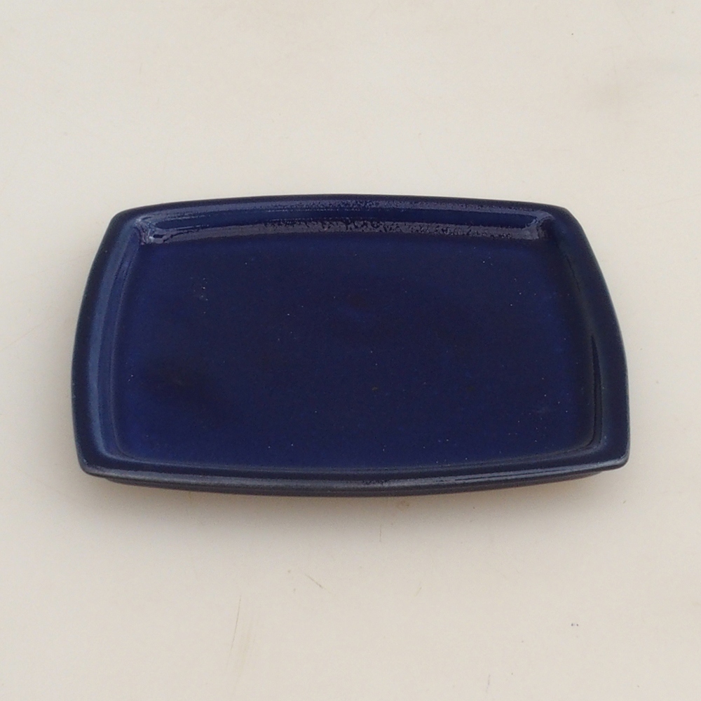 Keramikschale H11 – 11,5 x 9,5 x 1 cm – blau