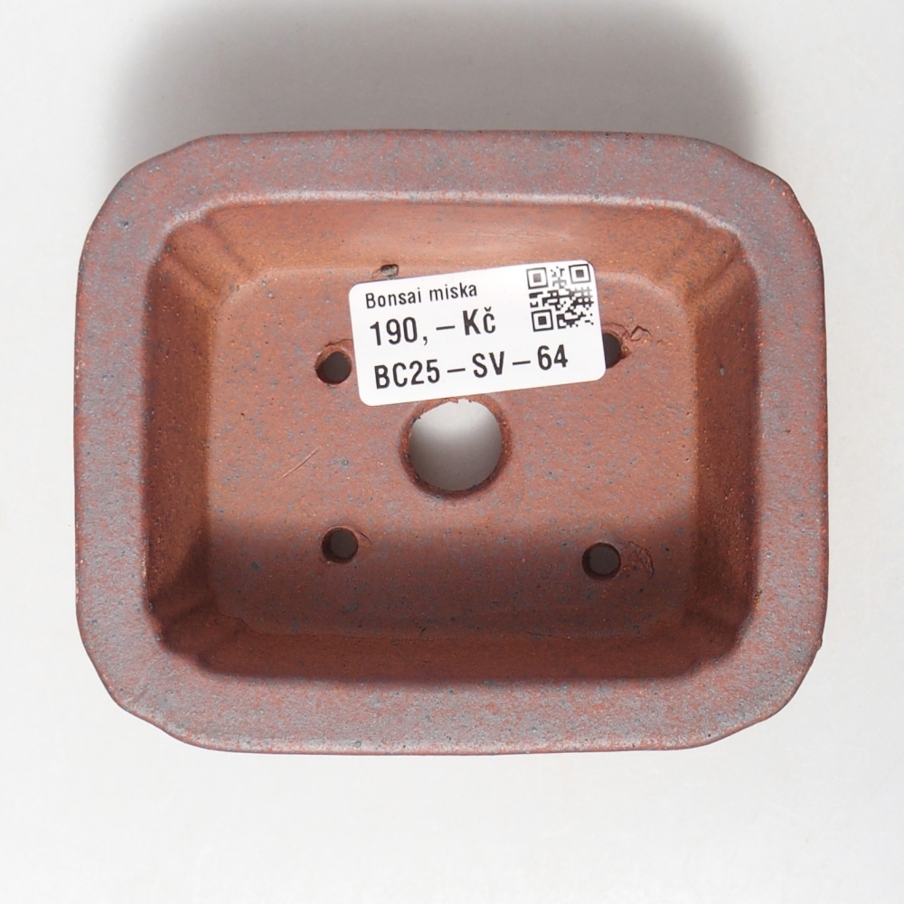 Schale 11 x 9 x 4 cm braun