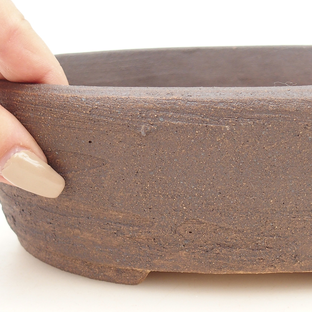 Bonsaischale 20 x 16 x 6 cm , Farbe braun