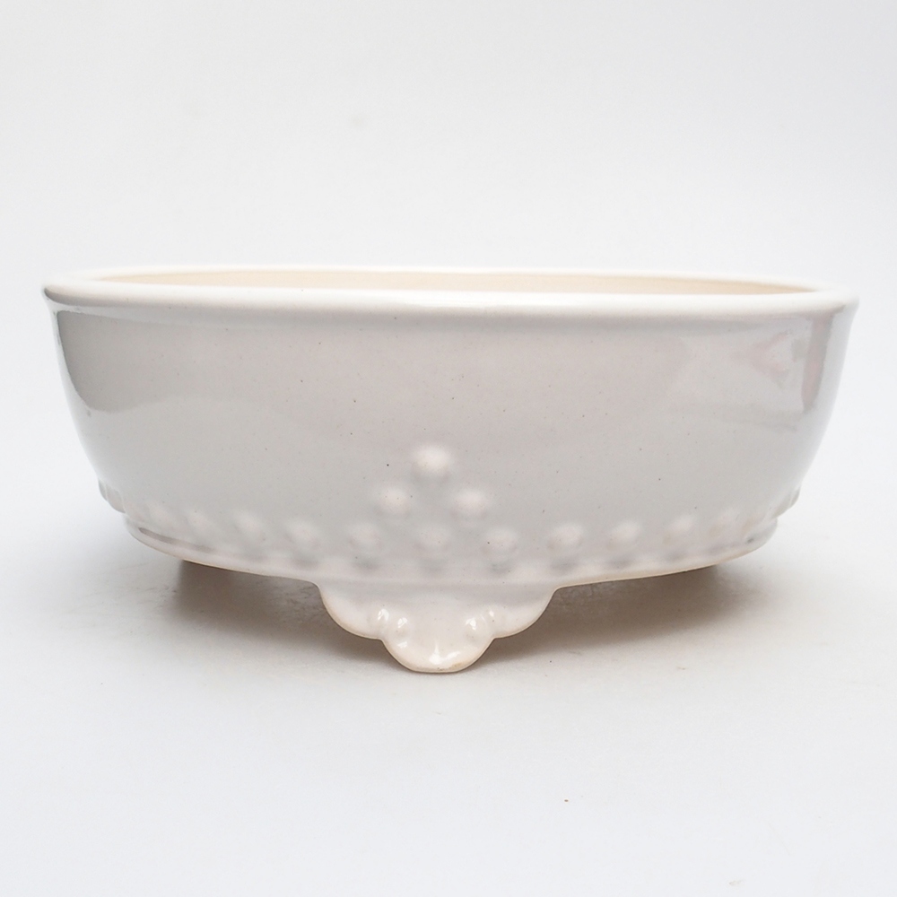 Schale 21 x 21 x 8,5 cm weiß
