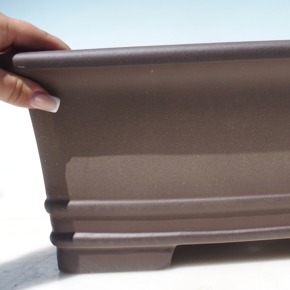Schale 42,5 x 39 x 16 cm braun - NUR PERSÖNLICHE ABHOLUNG ODER PALLETTENVERKEHR