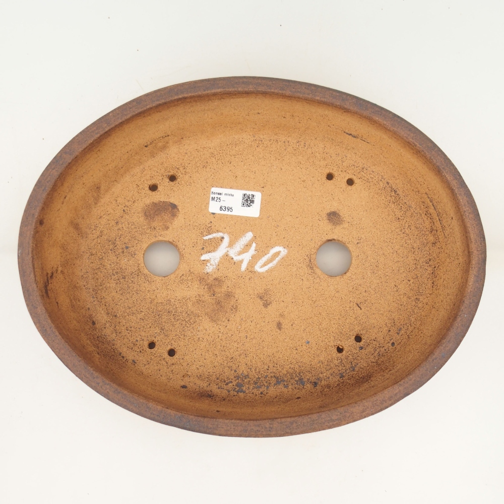 Bonsaischale 32,5 x 25,5 x 8 cm , Farbe braun