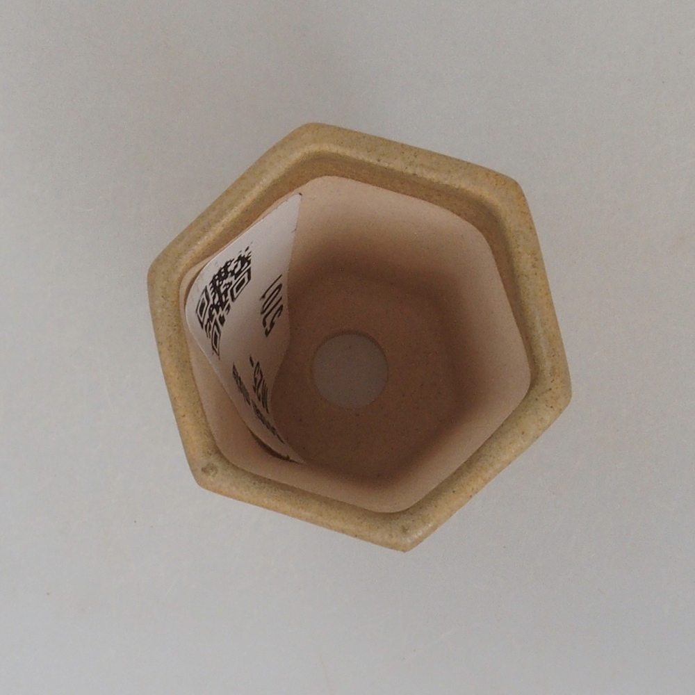 Mini-Bonsaischale 4 x 3,5 x 5,5  cm, Farbe braun