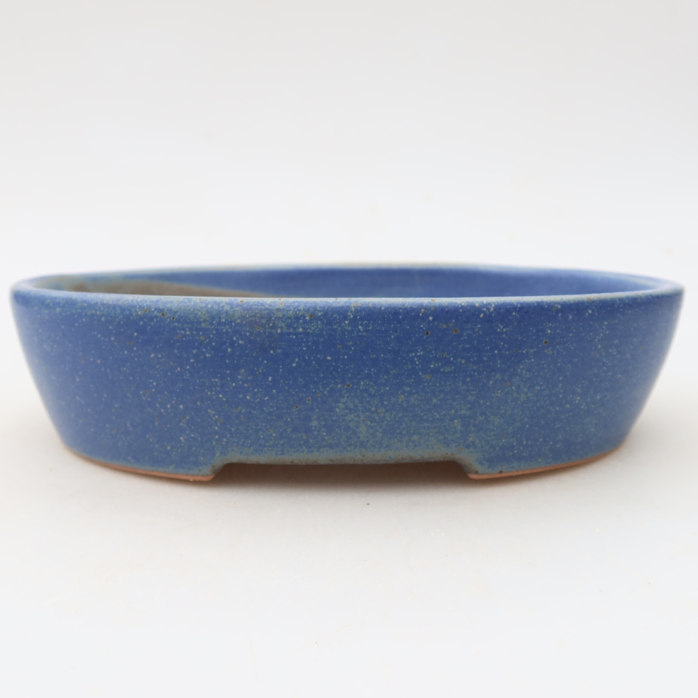 Keramik-Bonsai-Schale 17 x 14 x 4 cm, Farbe: Blau