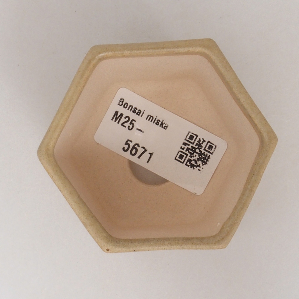 Mini-Bonsaischale 7 x 5,5 x 4,5  cm, Farbe braun