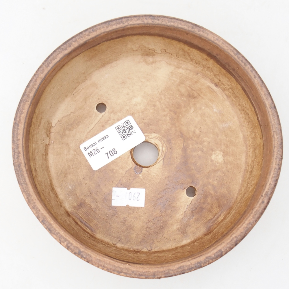 Bonsaischale aus Keramik 15,5 x 15,5 x 5 cm, rosa
