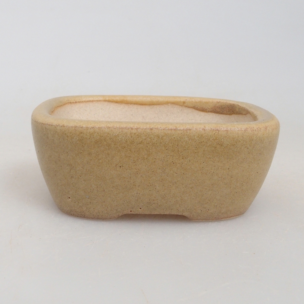 Mini-Bonsaischale 5,5 x 4 x 2  cm, Farbe braun